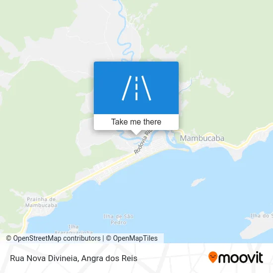 Rua Nova Divineia map