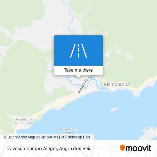 Mapa Travessa Campo Alegre