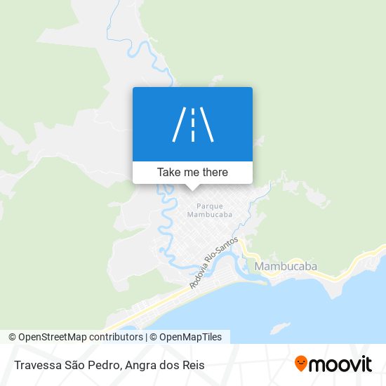 Mapa Travessa São Pedro
