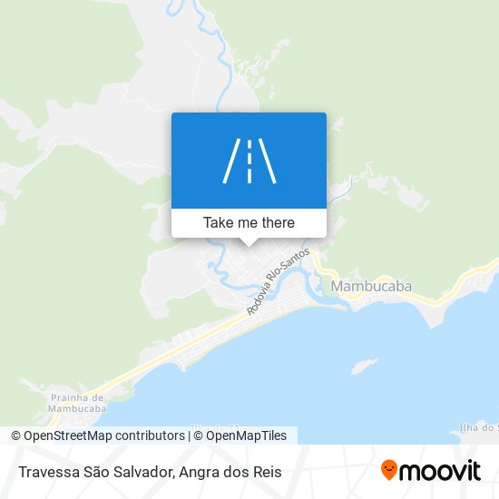 Mapa Travessa São Salvador