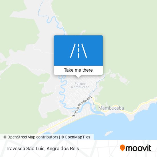 Mapa Travessa São Luis