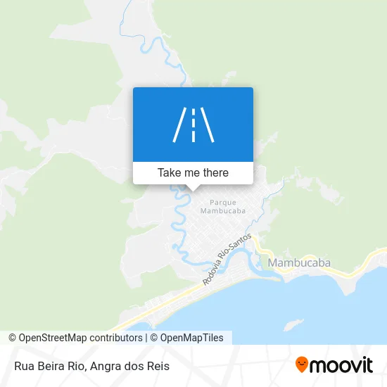Rua Beira Rio map