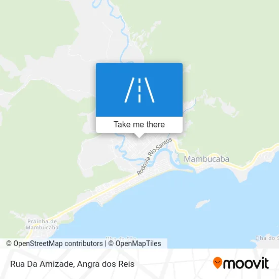 Rua Da Amizade map