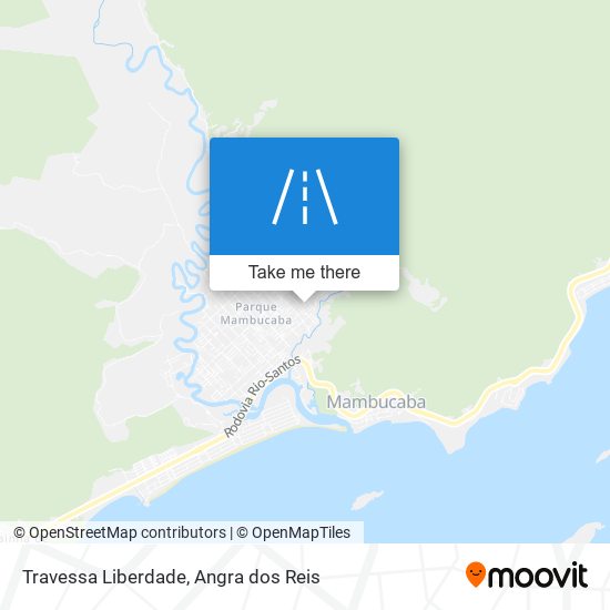 Mapa Travessa Liberdade