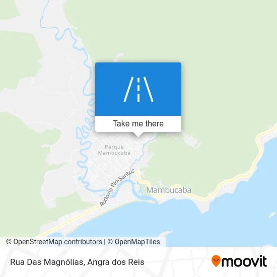 Rua Das Magnólias map