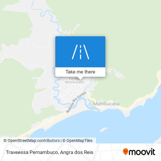 Mapa Traveessa Pernambuco