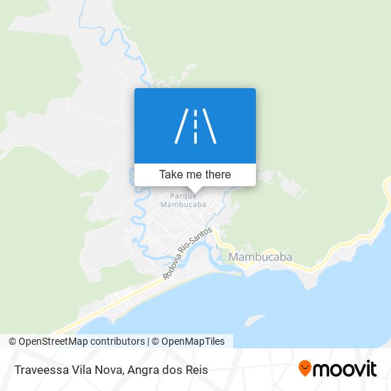 Mapa Traveessa Vila Nova