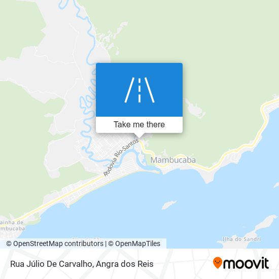 Mapa Rua Júlio De Carvalho