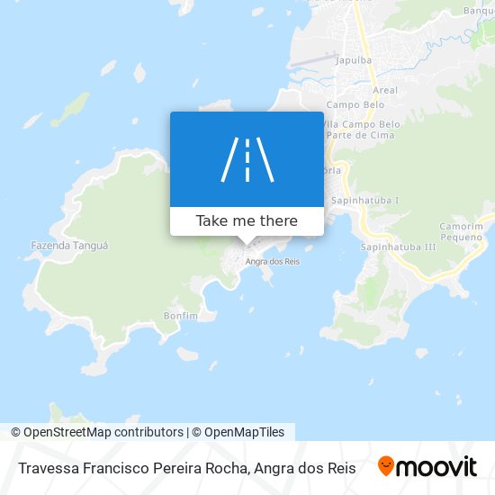 Mapa Travessa Francisco Pereira Rocha