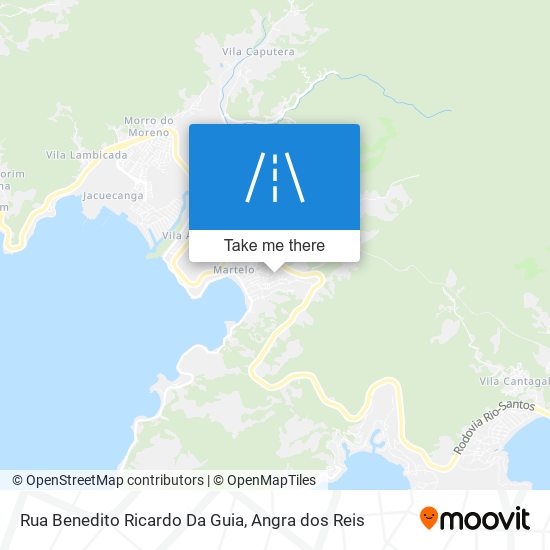 Rua Benedito Ricardo Da Guia map