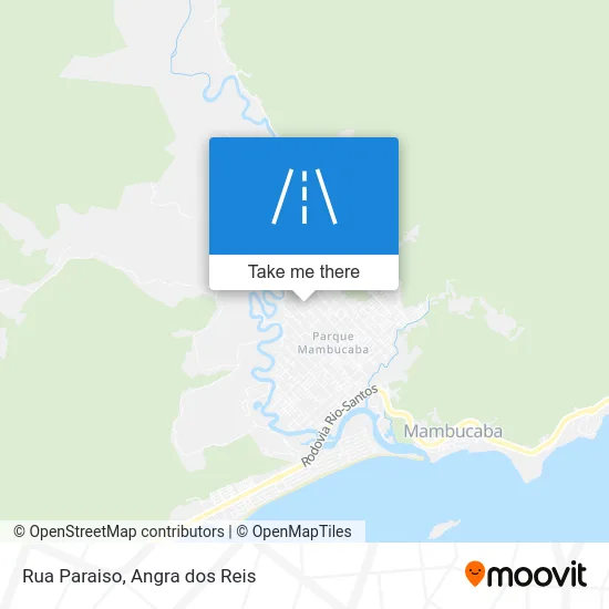 Rua Paraiso map