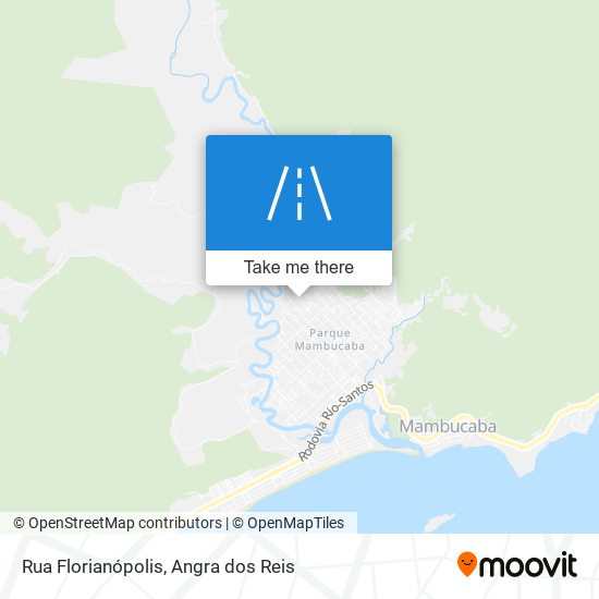 Mapa Rua Florianópolis