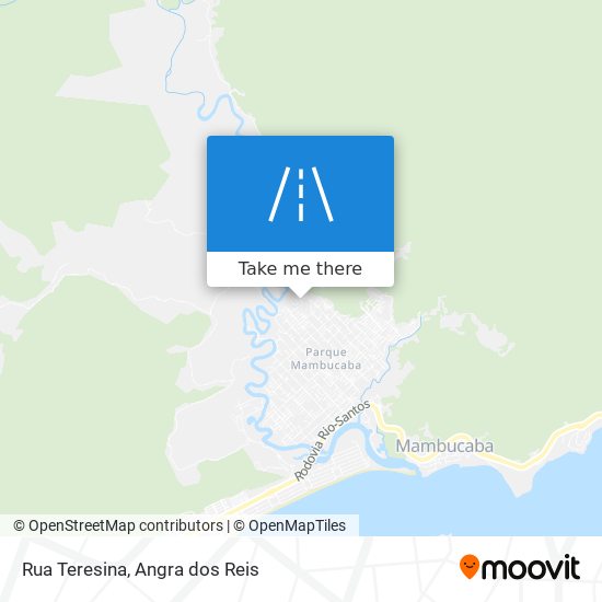 Mapa Rua Teresina