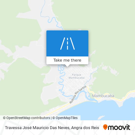 Mapa Travessa José Mauricio Das Neves