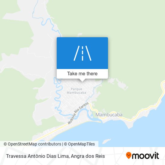Mapa Travessa Antônio Dias Lima