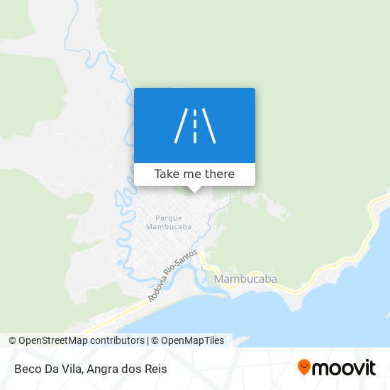 Beco Da Vila map