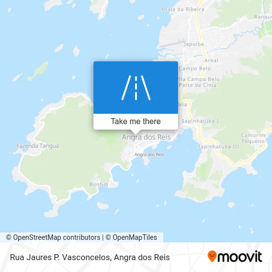 Rua Jaures P. Vasconcelos map