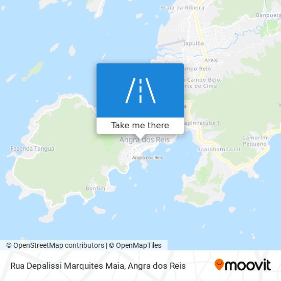 Mapa Rua Depalissi Marquites Maia