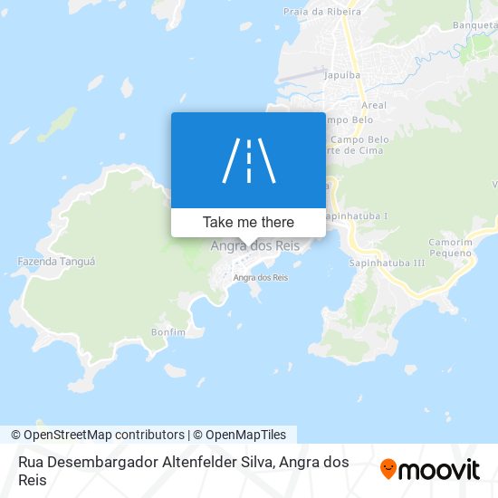 Rua Desembargador Altenfelder Silva map