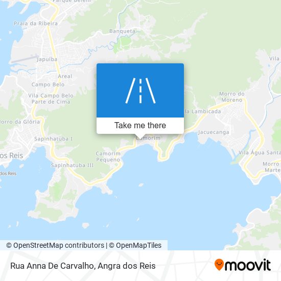 Mapa Rua Anna De Carvalho