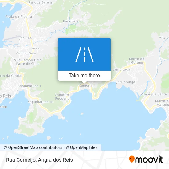Rua Corneijo map
