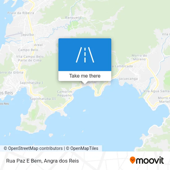 Rua Paz E Bem map