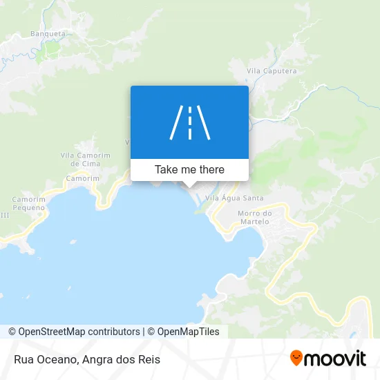 Rua Oceano map