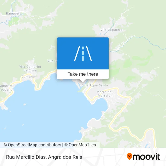 Rua Marcílio Dias map