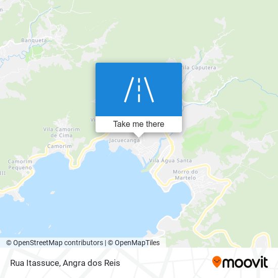 Rua Itassuce map