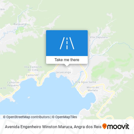 Mapa Avenida Engenheiro Winston Maruca