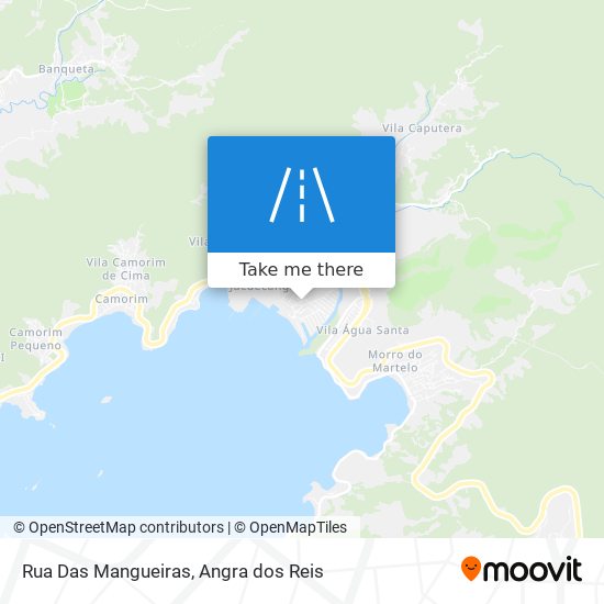 Mapa Rua Das Mangueiras