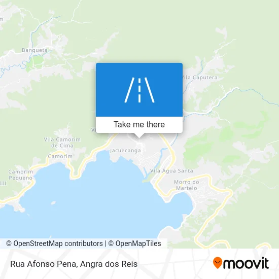 Rua Afonso Pena map