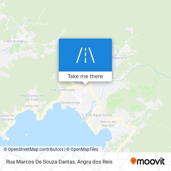 Mapa Rua Marcos De Souza Dantas