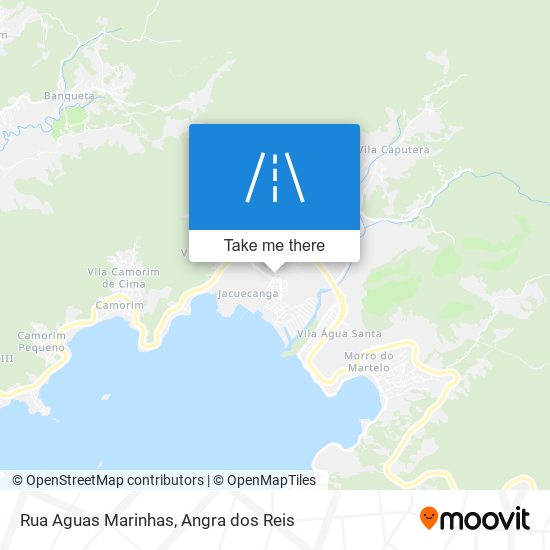 Rua Aguas Marinhas map