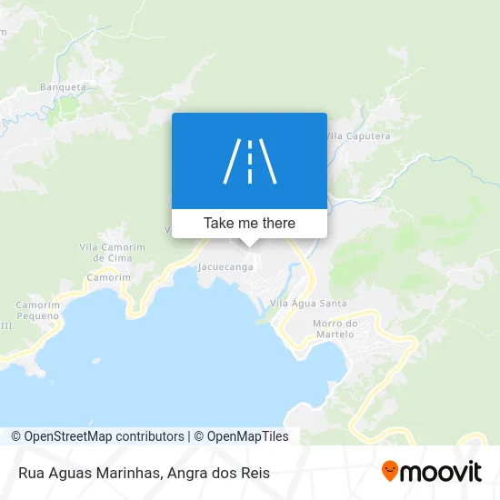 Rua Aguas Marinhas map