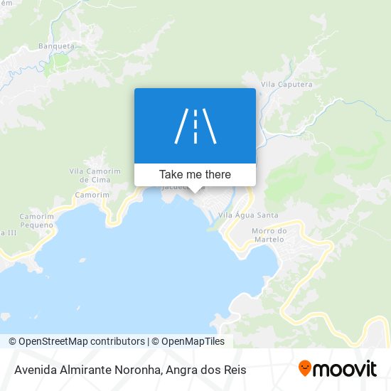 Mapa Avenida Almirante Noronha
