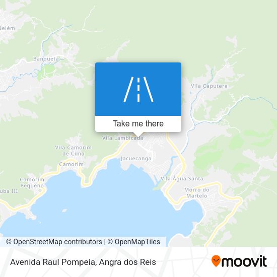 Avenida Raul Pompeia map