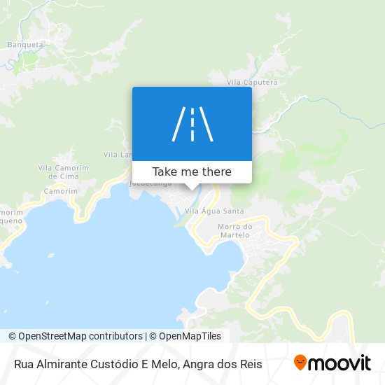 Rua Almirante Custódio E Melo map