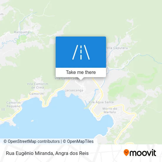 Rua Eugênio Miranda map