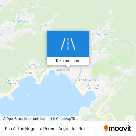 Mapa Rua Airton Nogueira Pereira