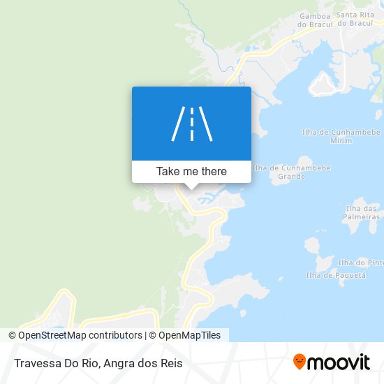 Mapa Travessa Do Rio