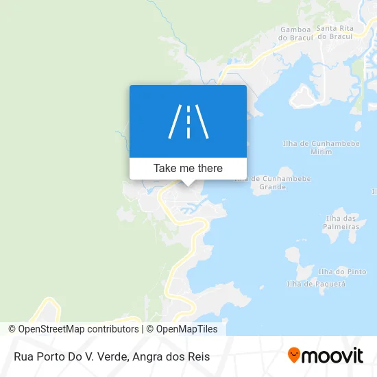 Rua Porto Do V. Verde map