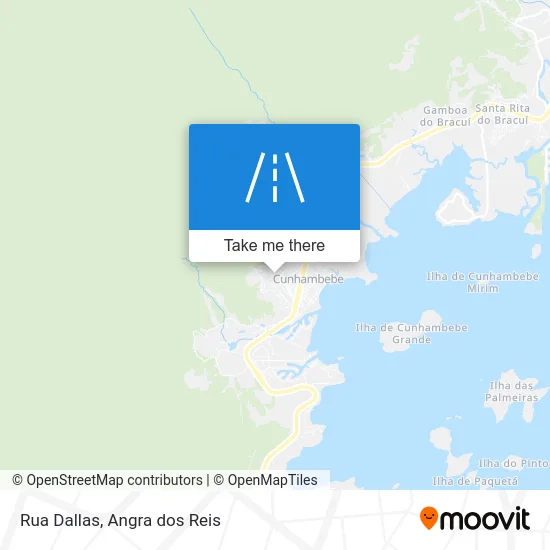 Rua Dallas map