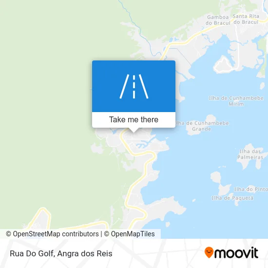 Rua Do Golf map