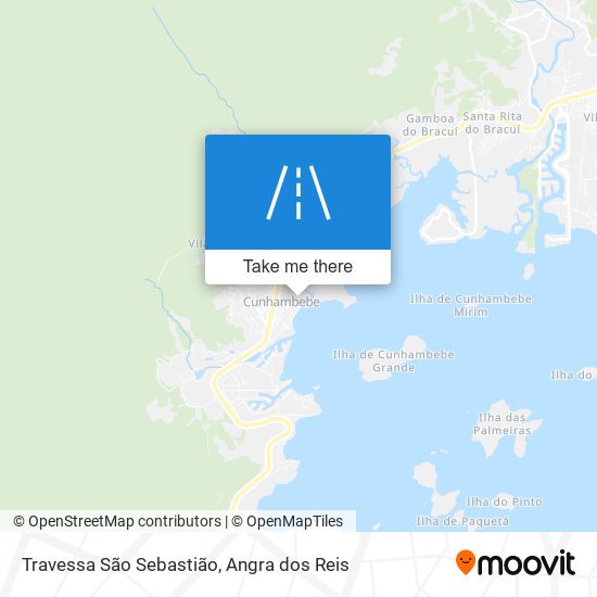 Mapa Travessa São Sebastião