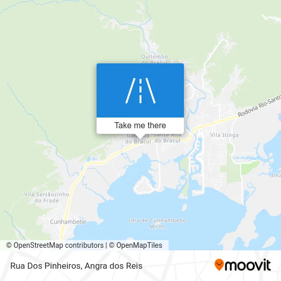 Rua Dos Pinheiros map
