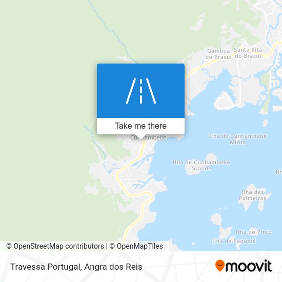 Travessa Portugal map
