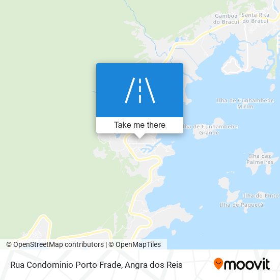 Mapa Rua Condominio Porto Frade