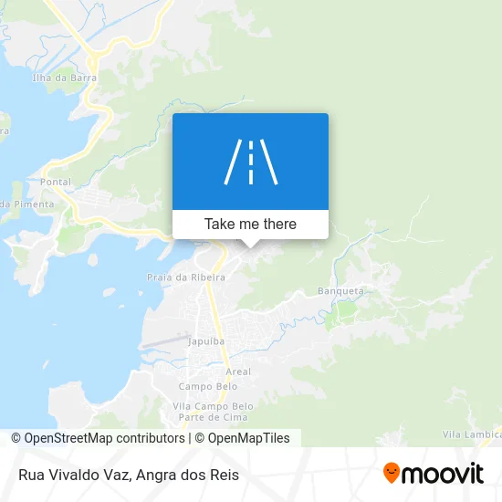 Rua Vivaldo Vaz map