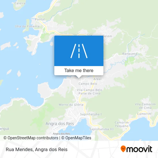 Rua Mendes map